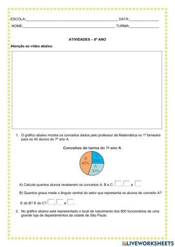 Atividade - Matemática