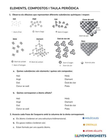 Completar electrons i compostos