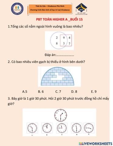 Higher A-buổi 15B