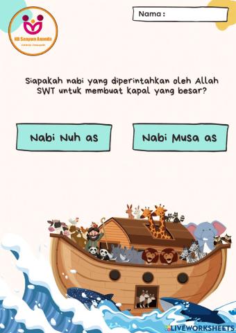 Worksheet Ramadhan 1