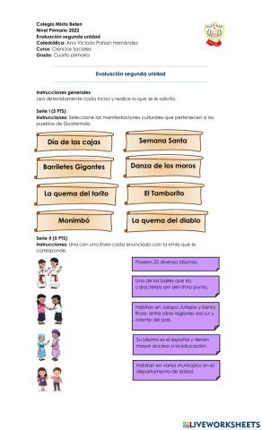 Evaluación 1 Ciencias Sociales