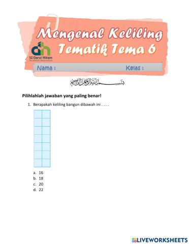 Mengenal Keliling