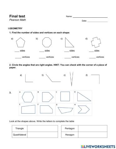 Final test G3