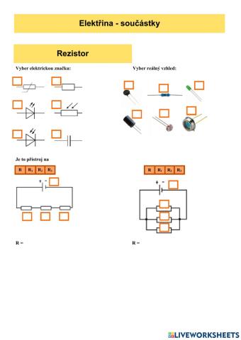 Elektřina - rezistor