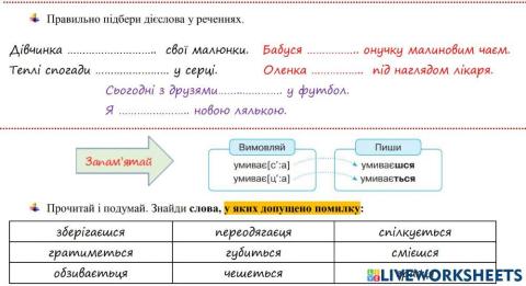 Дієслова на -ся