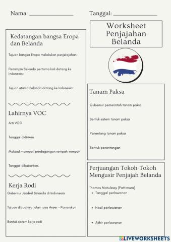 Penjajahan Belanda