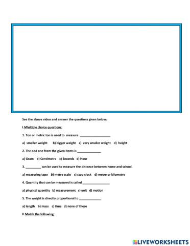 UNIT1: Measurement