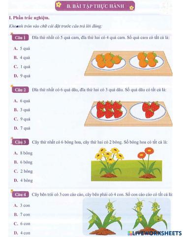 Toán 1 lên 2: Chuyên đề số  3