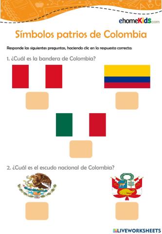 Símbolos patrios de colombia