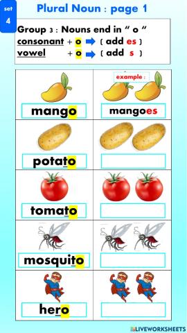 Plural Nouns