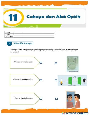 Cahaya dan Alat Optik