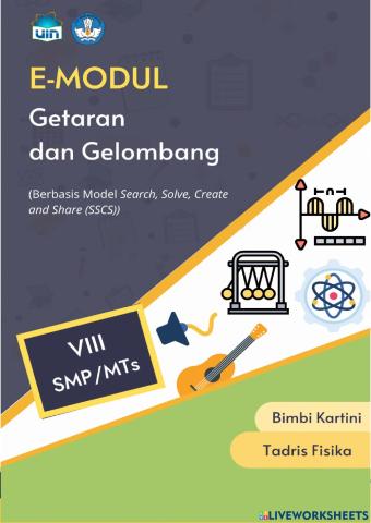 E-Modul Getaran dan Gelombang Berbasis Model SSCS