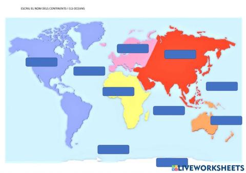 Continents i oceans