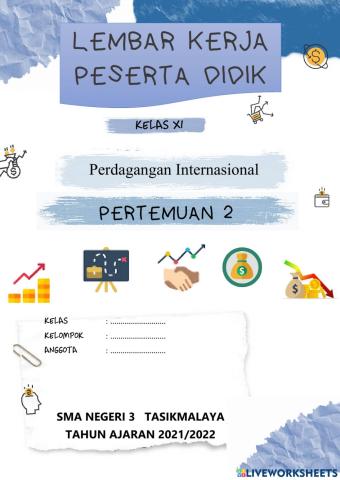 LKPD Perdagangan Internasional