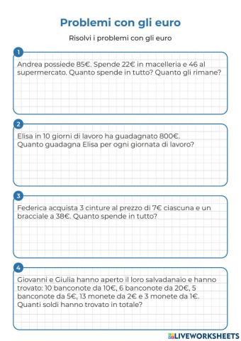 Problemi con l'euro