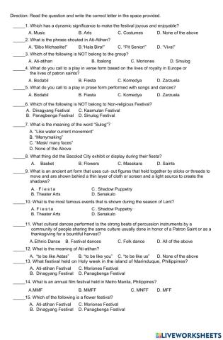 GRADE 7 LONGQUIZ 4th QUARTER 5-2-22