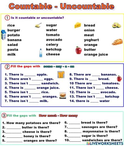 Countable - Uncountable