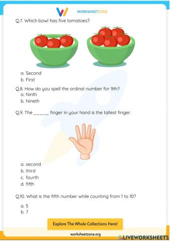 Learning ordinal numbers