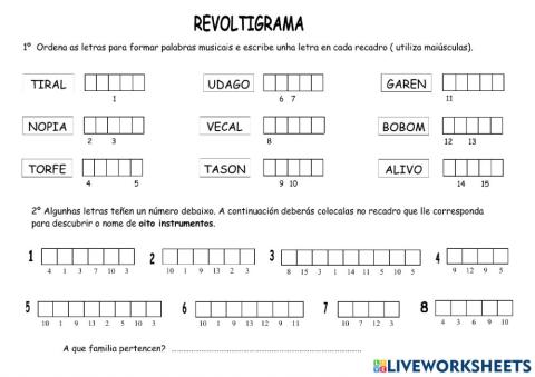 Revoltigrama