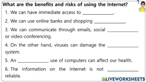 Technology WORKSHEETS (II)