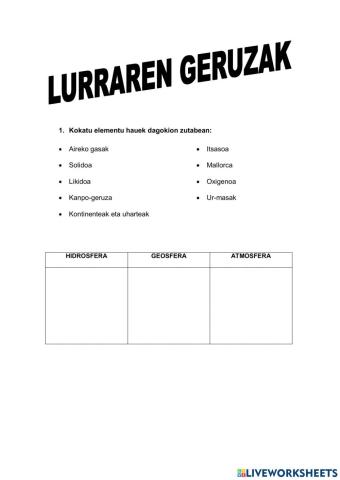 Lurraren geruzak