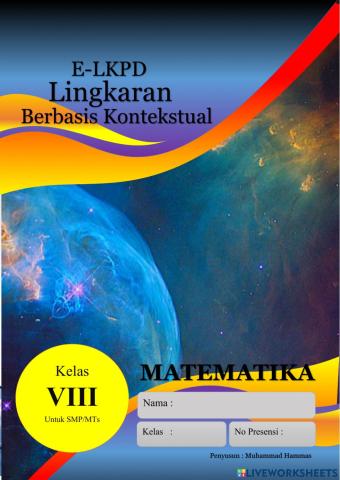 E-LKPD Berbasis Contextual Teaching and Learning (CTL) Materi Lingkaran