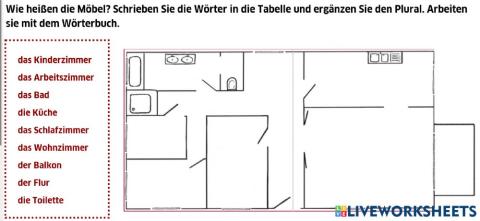 Wohnungsplan