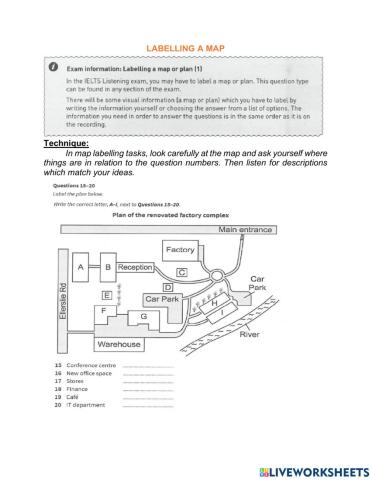 Week 7 - Labelling a Map