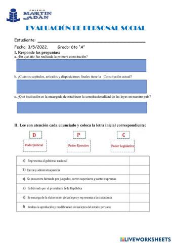 Estado y constitución