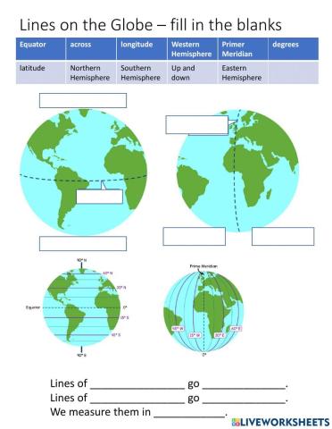 Lines on the Globe mod