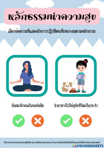 หลักธรรมนำความสุข