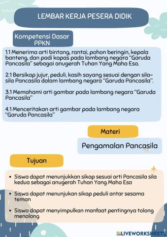 Pengamalan pancasila