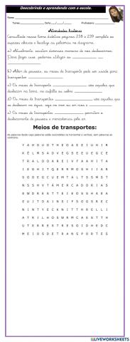 Meios de transportes