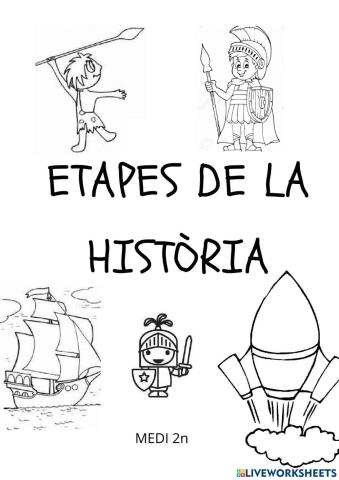 Etapes de la història