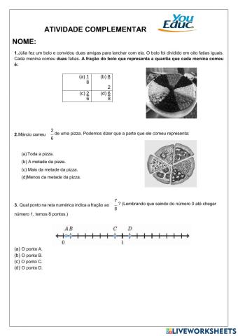 Atividade matematica