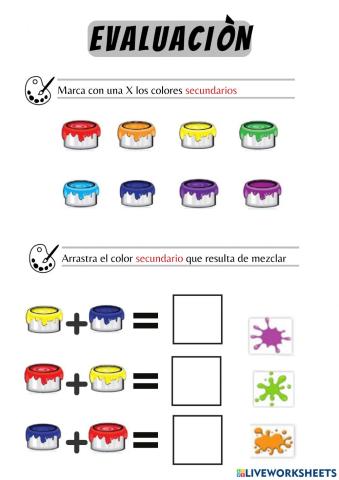 Evalucion de los colores