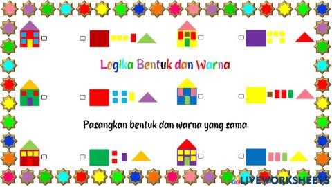 Logika Bentuk dan Warna - 1