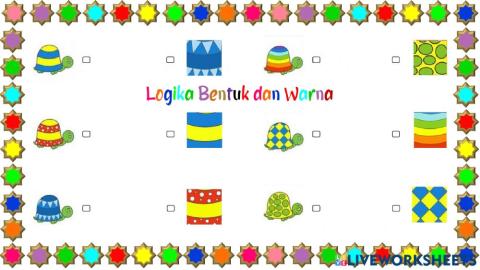 Logika Bentuk dan Warna - 3