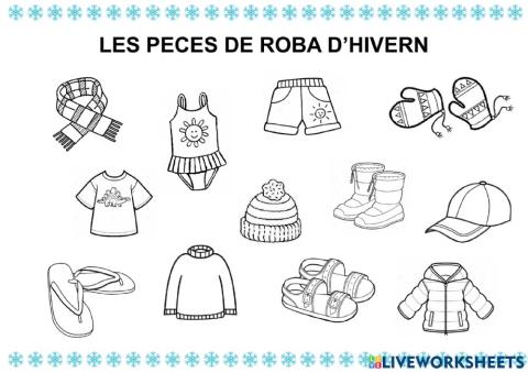 Les peces de roba de l'hivern