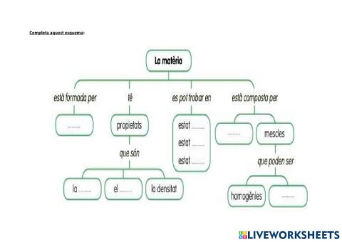 Esquema matèria