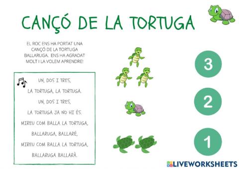 La cançó de la tortuga