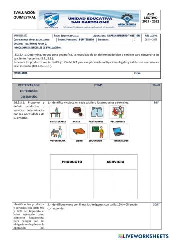 Examen emprendimiento