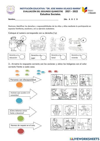 Evaluación sociales