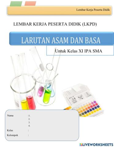 Lkpd asam basa