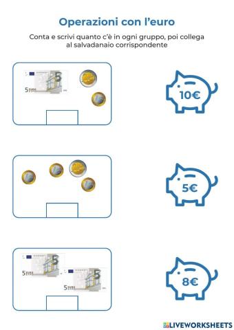 Esercizi con l'euro