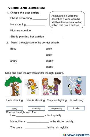 Verbs and Adverbs