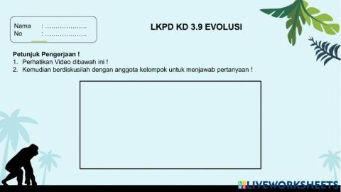 LKPD Evolusi