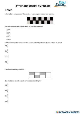 Atividade matematica