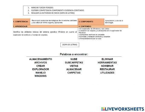 Actividad luisa