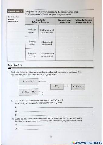 Chemical Properties (Organuic Chemistry)